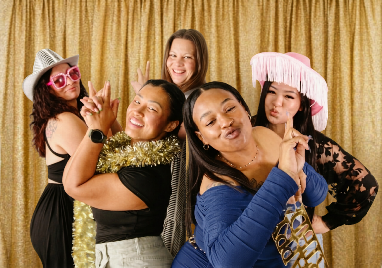 Fun props and accessories creating premium moments